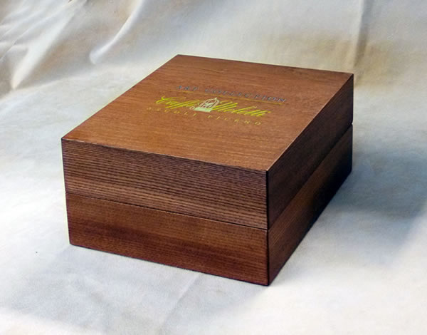 scatola legno per tazzina